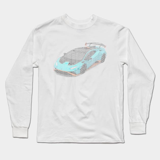 Lamborghini Huracan Sto Long Sleeve T-Shirt by usastore